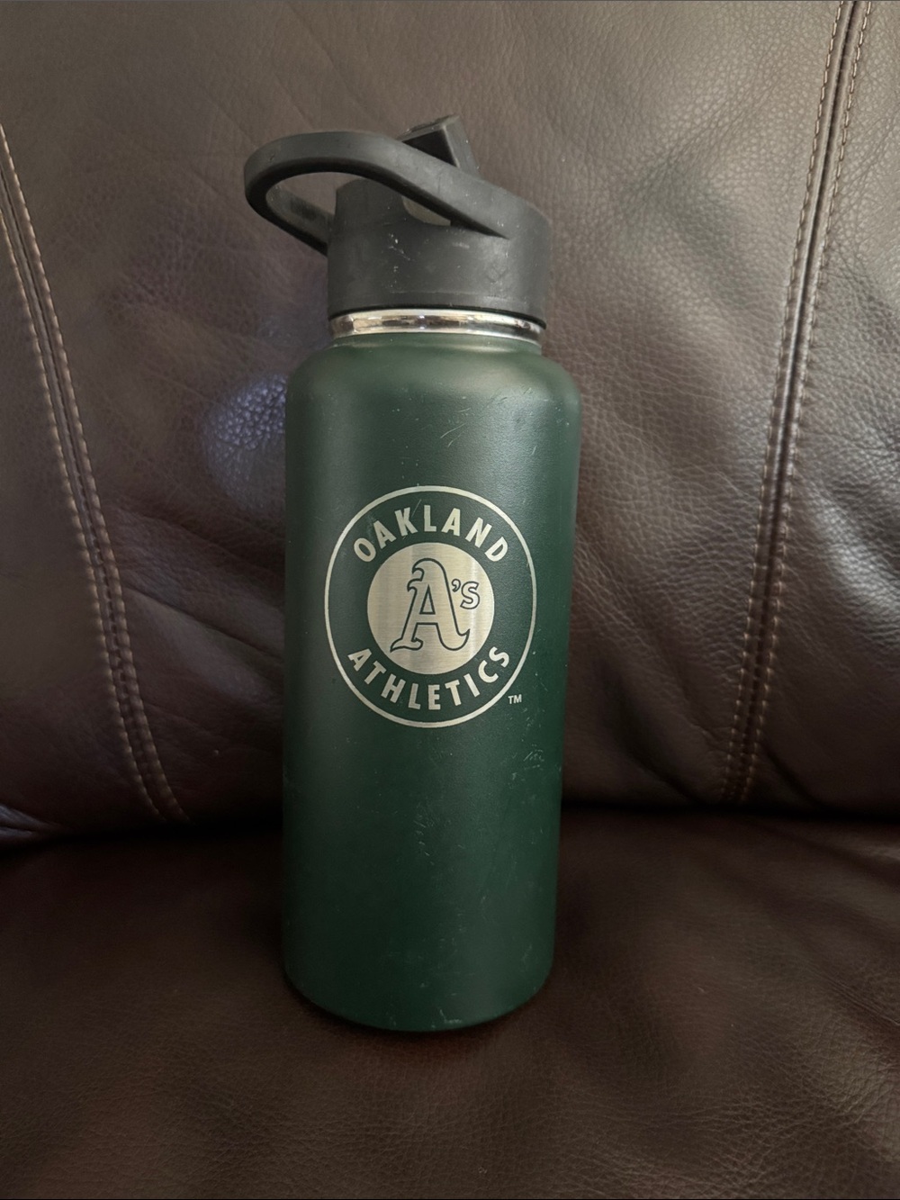 Green Stainless Steel Water Bottle